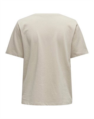 Only - ONLOnly T-shirt - Silver Lining